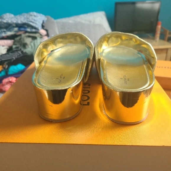 Louis Vuitton Jumbo Flatform mule slides - Picture 4 of 14
